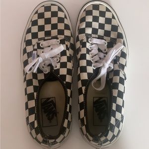 Checkered Slip on Vans
